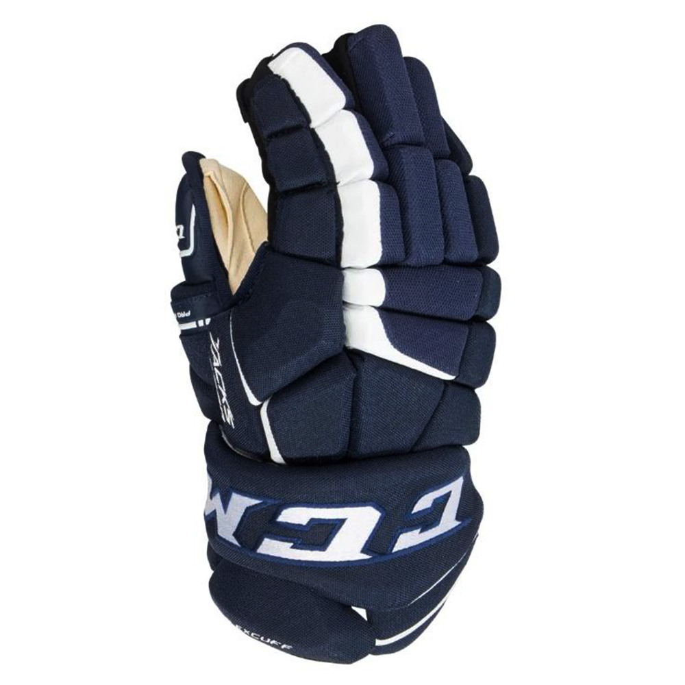 Перчатки игрока HG9080 JR CCM TACKS Prot Gloves Navy/White
