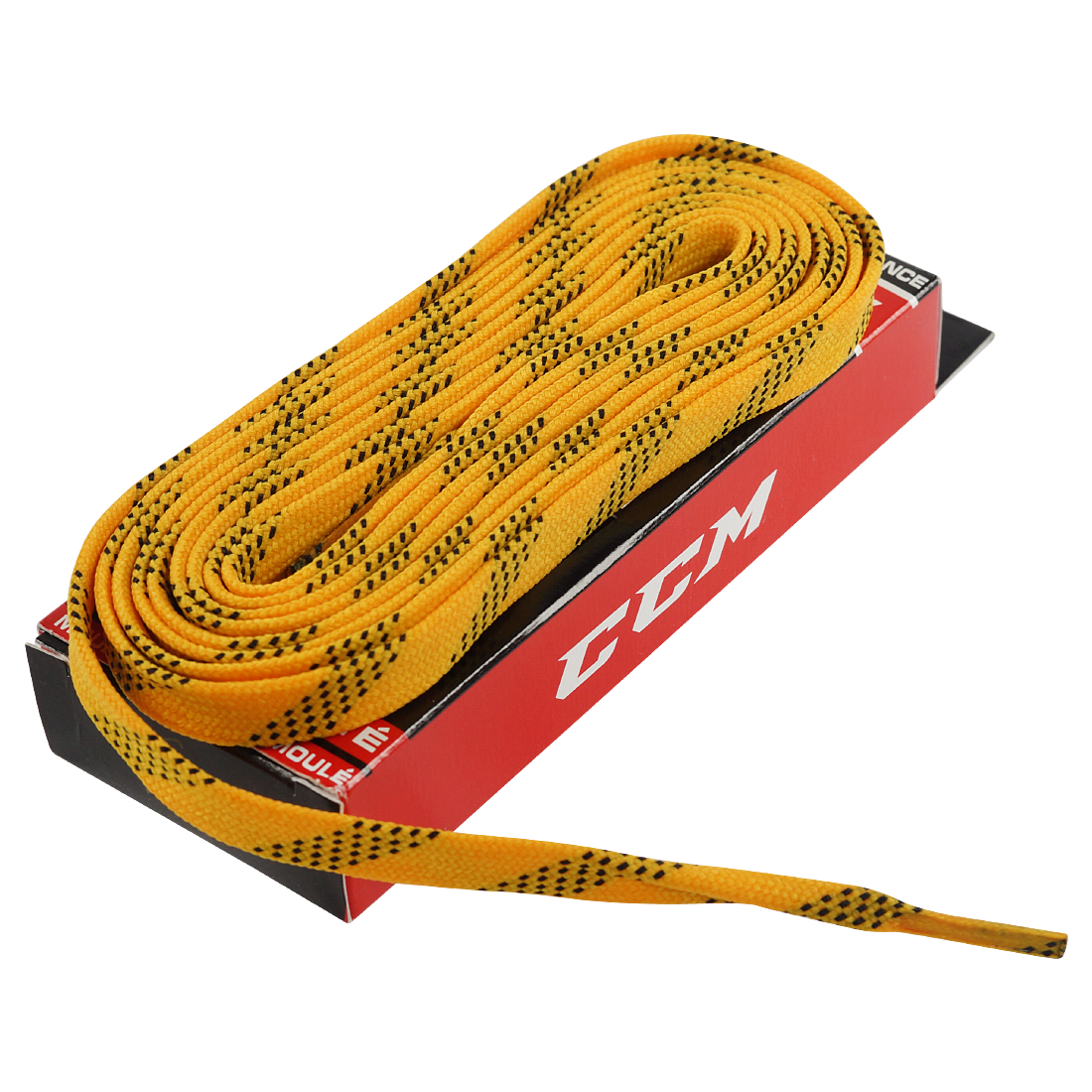 Шнурки для коньков с пропиткой Lace Proline Wax Yellow