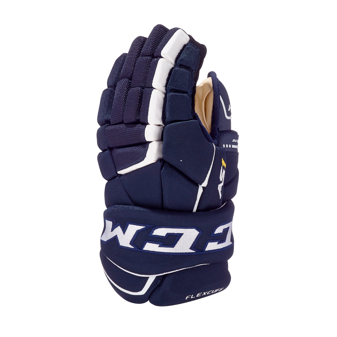 Перчатки игрока HGAS1 SR CCM TACKS Prot Gloves Navy/White
