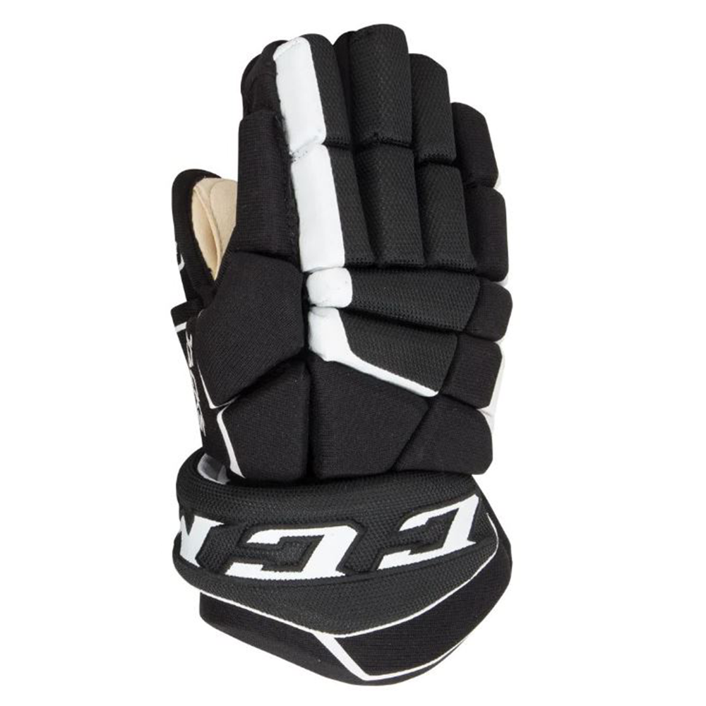 Перчатки игрока HG9040 JR CCM TACKS Prot Gloves Black/White